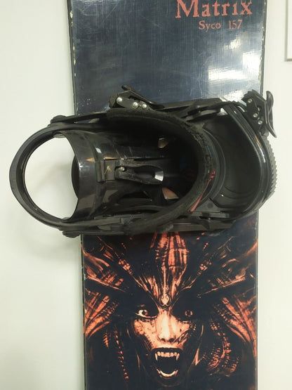 Matrix Syco 157 cm Snowboard + Elan Rental M-L Bindings Winter Snow Adventure