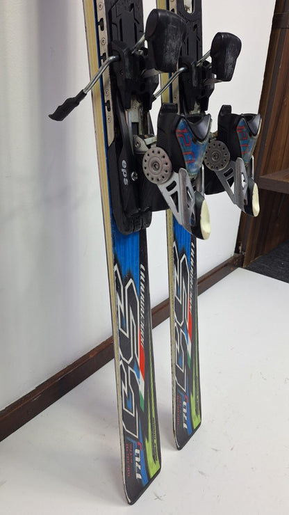 Nordica Dobermann J GS 170 cm Skis + Marker 12 Bindings Winter Fun Snow