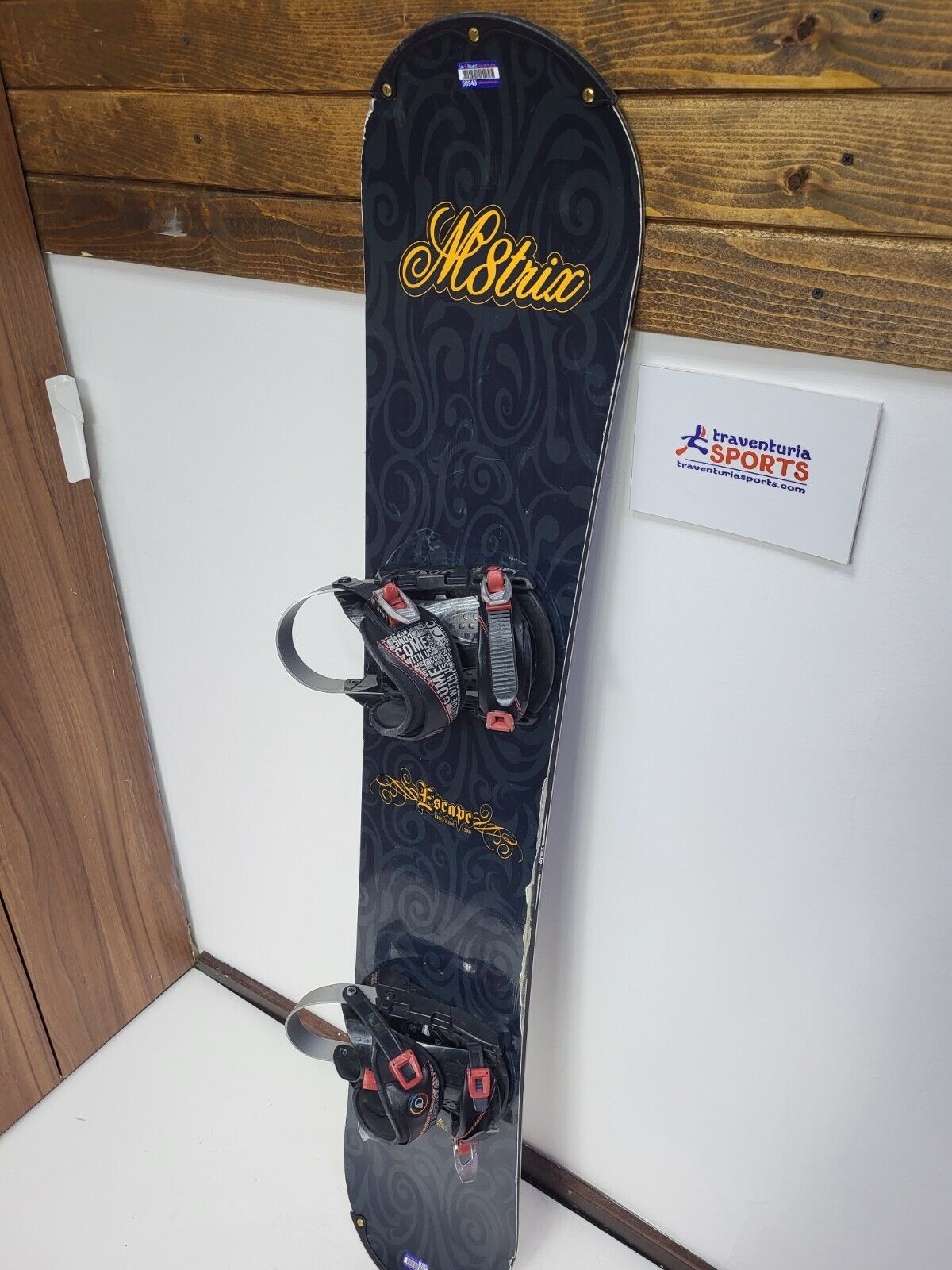 Snowboard Matrix Escape 158 cm + fixations Head taille M Aventure Sport