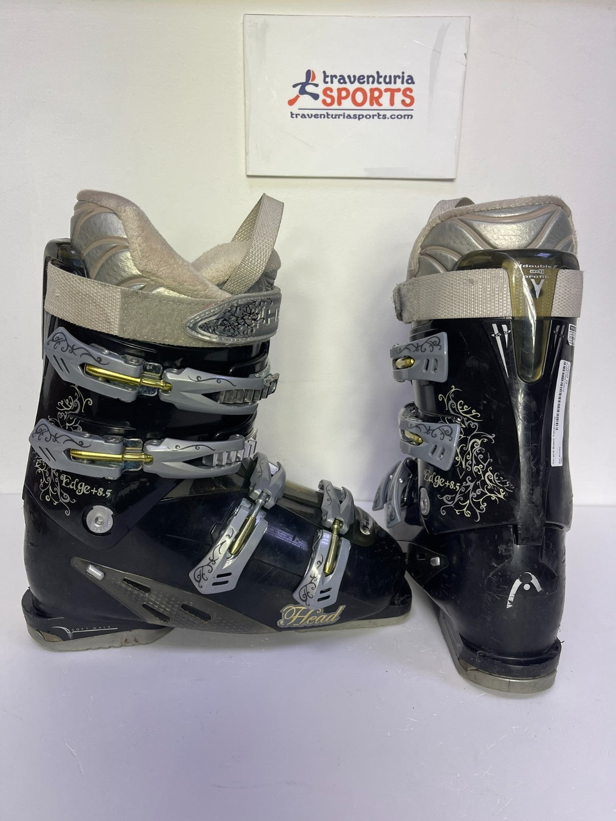 Head Edge 8.5 Ski Boots (EU 40 1/2; UK 7 ; Mondo 260) Sport Fun Winter Snow
