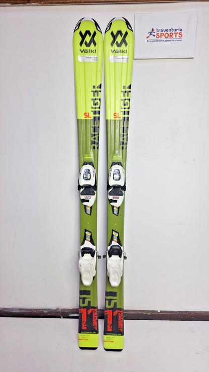 Völkl Racetiger 11 SL 130 cm Ski + Marker 7 Bindung Wintersport Schneespaß