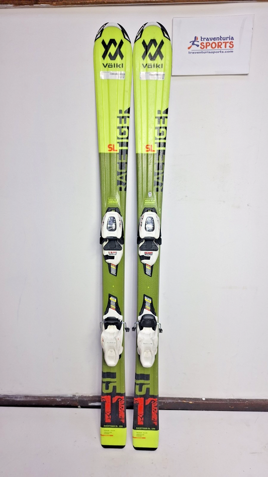 Völkl Racetiger 11 SL 130 cm Ski + Marker 7 Bindings Winter Sport Snow Fun