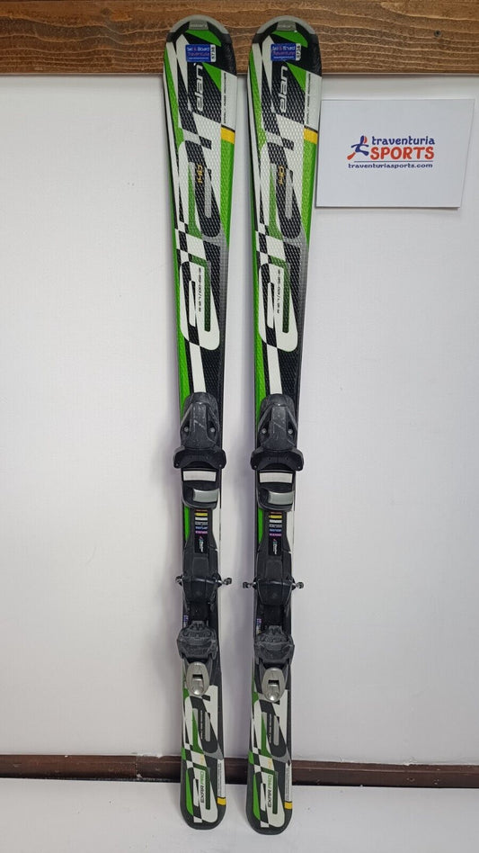 Elan Exar Pro 140 cm Ski + Elan 7.5 Bindungen Sport Schnee Winterspaß