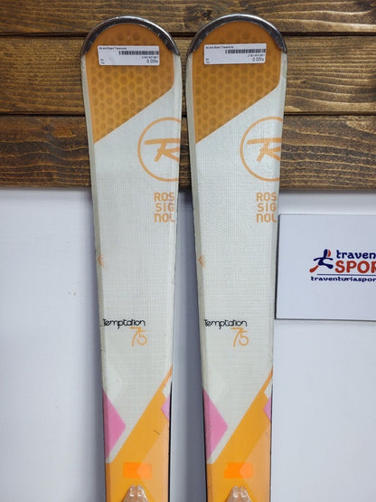 Rossignol Temptation 75 152cm Ski + Look 10 Bindings Winter Adventure Winter