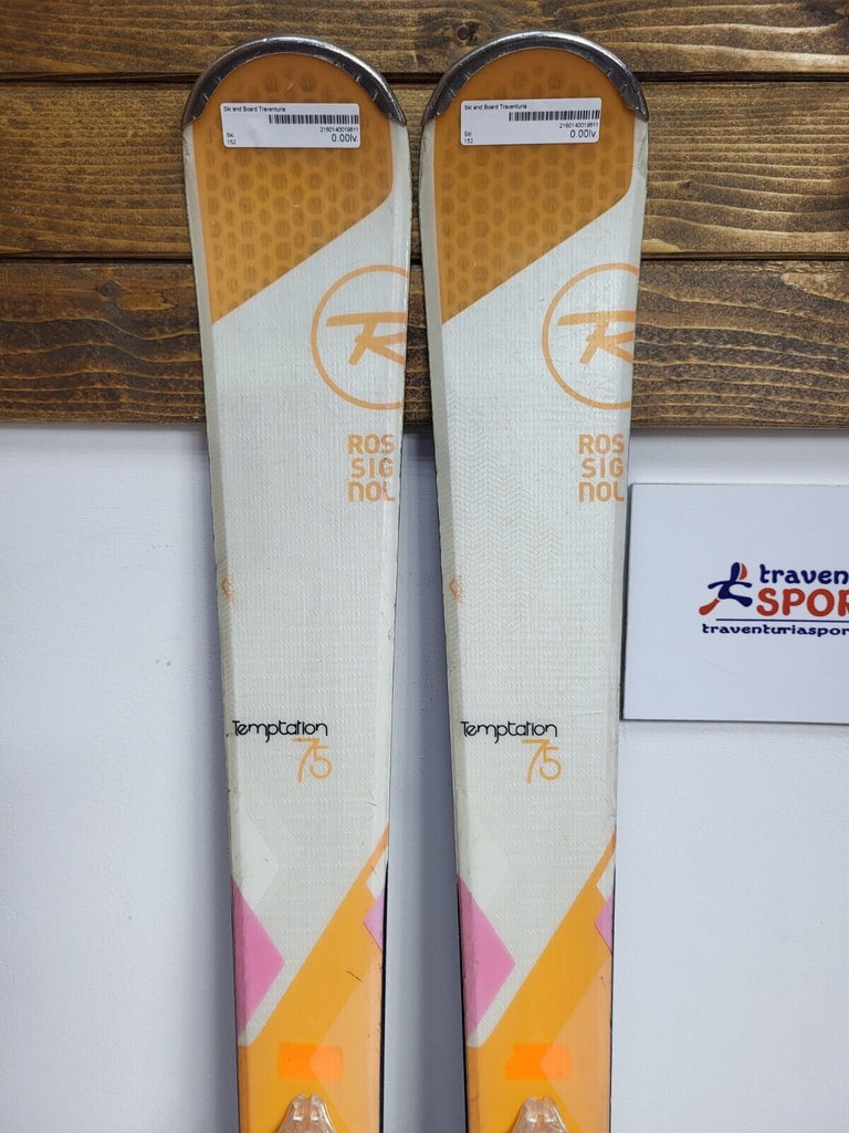 Rossignol Temptation 75 152cm Ski Look 10 Bindings Winter Adventure Traventuria Sports