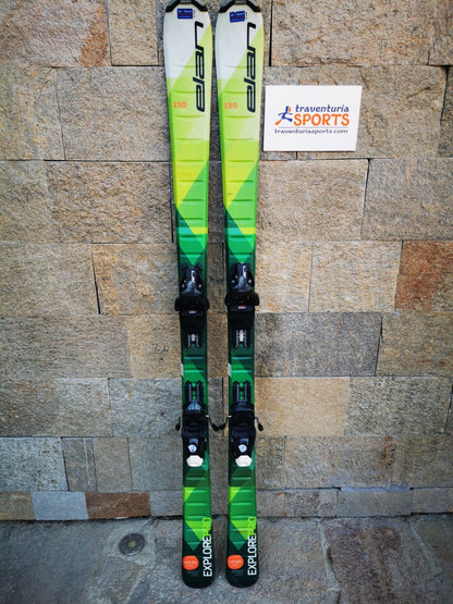 Elan Explore Pro QS 150cm  Ski + Elan 7.5 Bindings Adventure Winter Sport