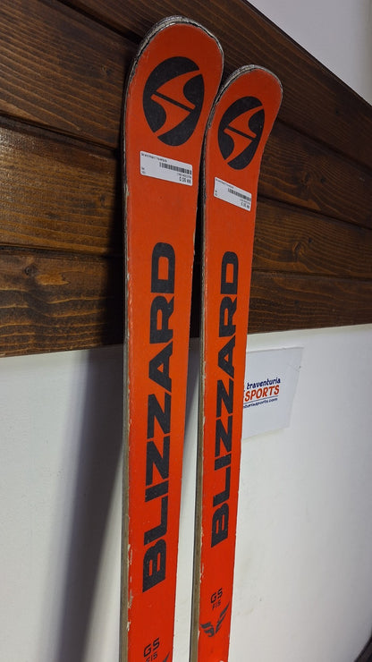 Blizzard Firebird  GS FIS 163 cm Skis + Marker 10 Bindings Winter Fun Snow