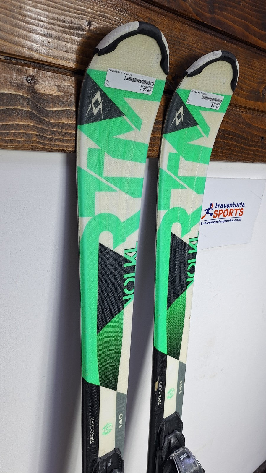 Volkl RTM 149 cm Ski + Marker 10 Bindings Fun Snow Winter Sport Piste