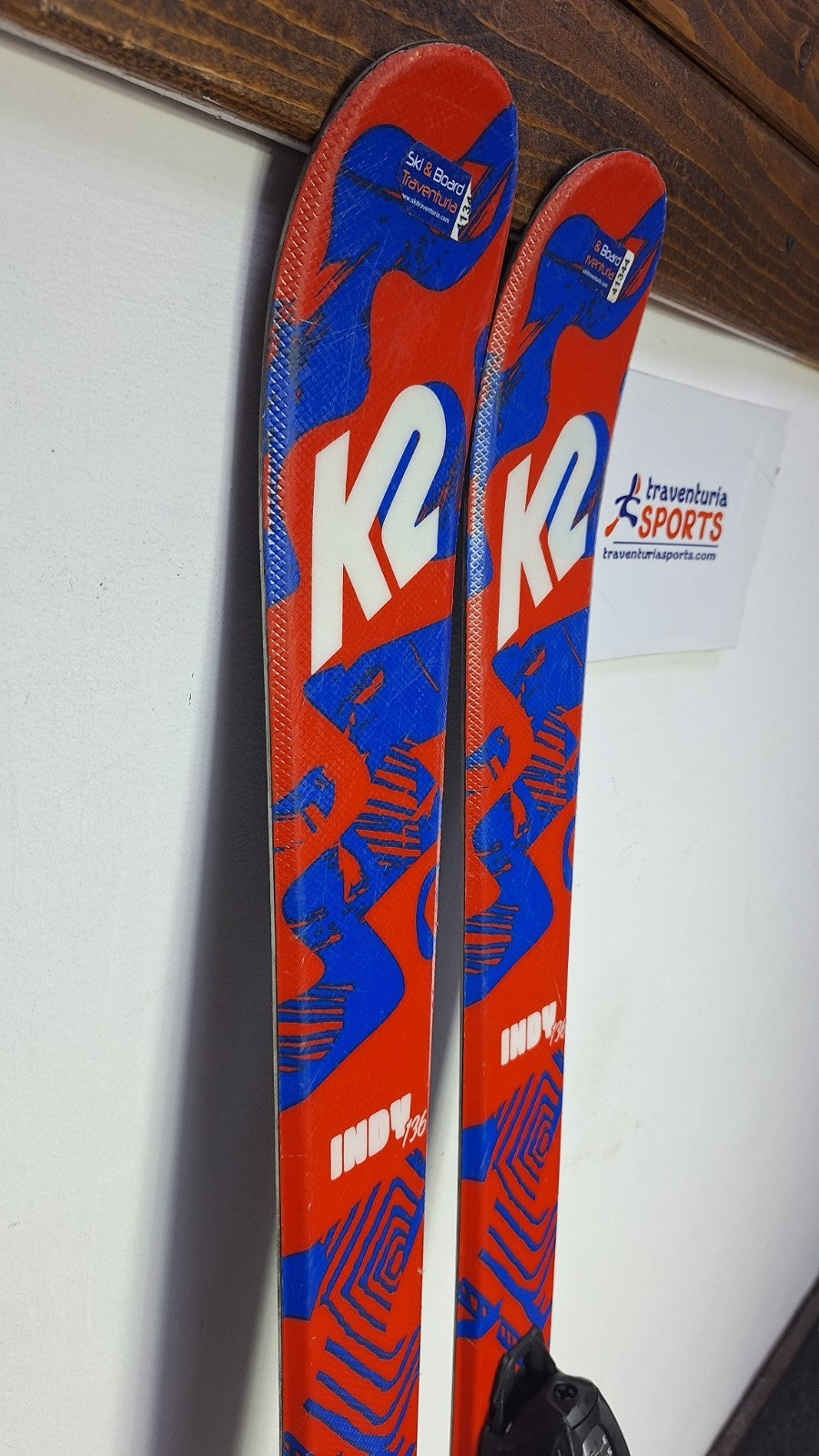K2 Indy 136cm Ski + Marker 4.5 Bindings Winter Sport