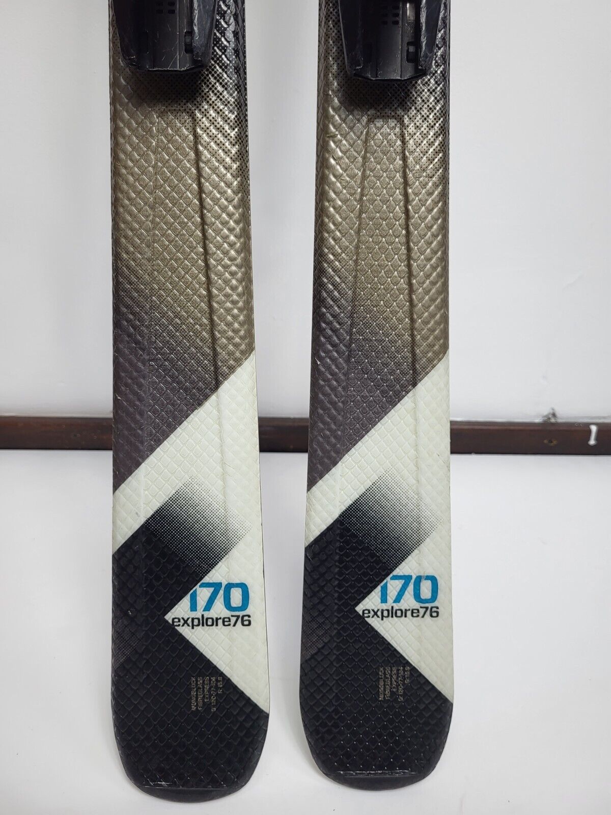 2019 Elan Explore 76 170 cm Ski + Elan ESP 10 Bindings Winter Outdoor Snow Fun