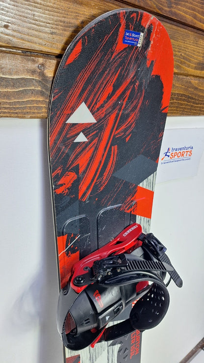 Burton LTR 153 cm Snowboard + Burton M  Bindings Winter Snow Adventure Fun