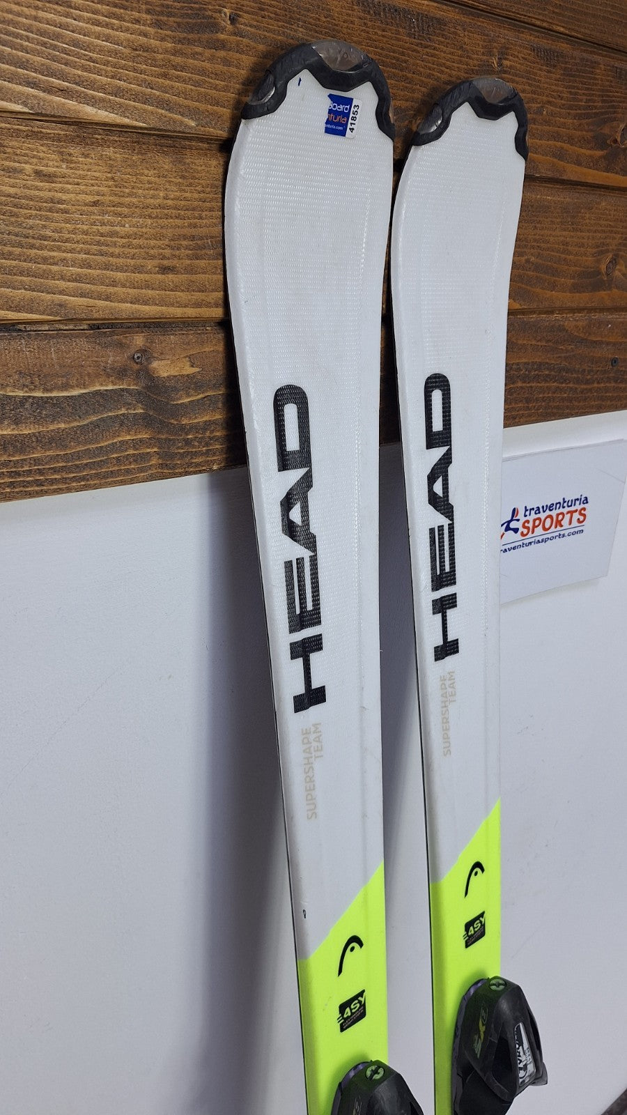 Ski HEAD Supershape Team Easy JRS 157 + fixations Tyrolia BYS 10, sport d'hiver