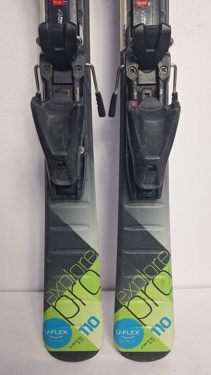 Elan Explore Pro 110 cm  Ski + Elan ESP 4.5 Bindings Adventure Winter Sport Snow