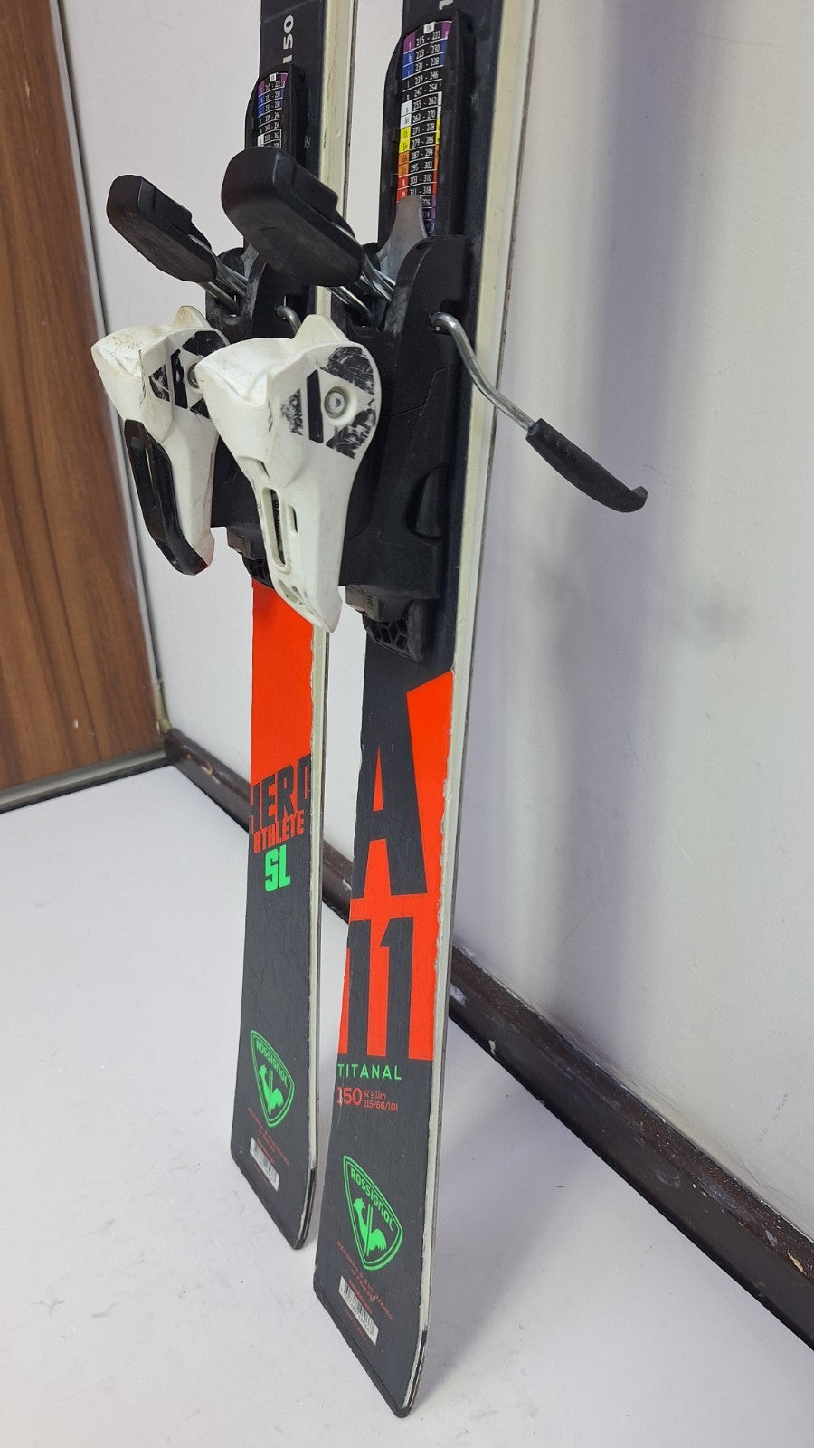Rossignol HERO Athlete GS Pro 150 cm Ski + neue Look 7 Bindung Winterabenteuer