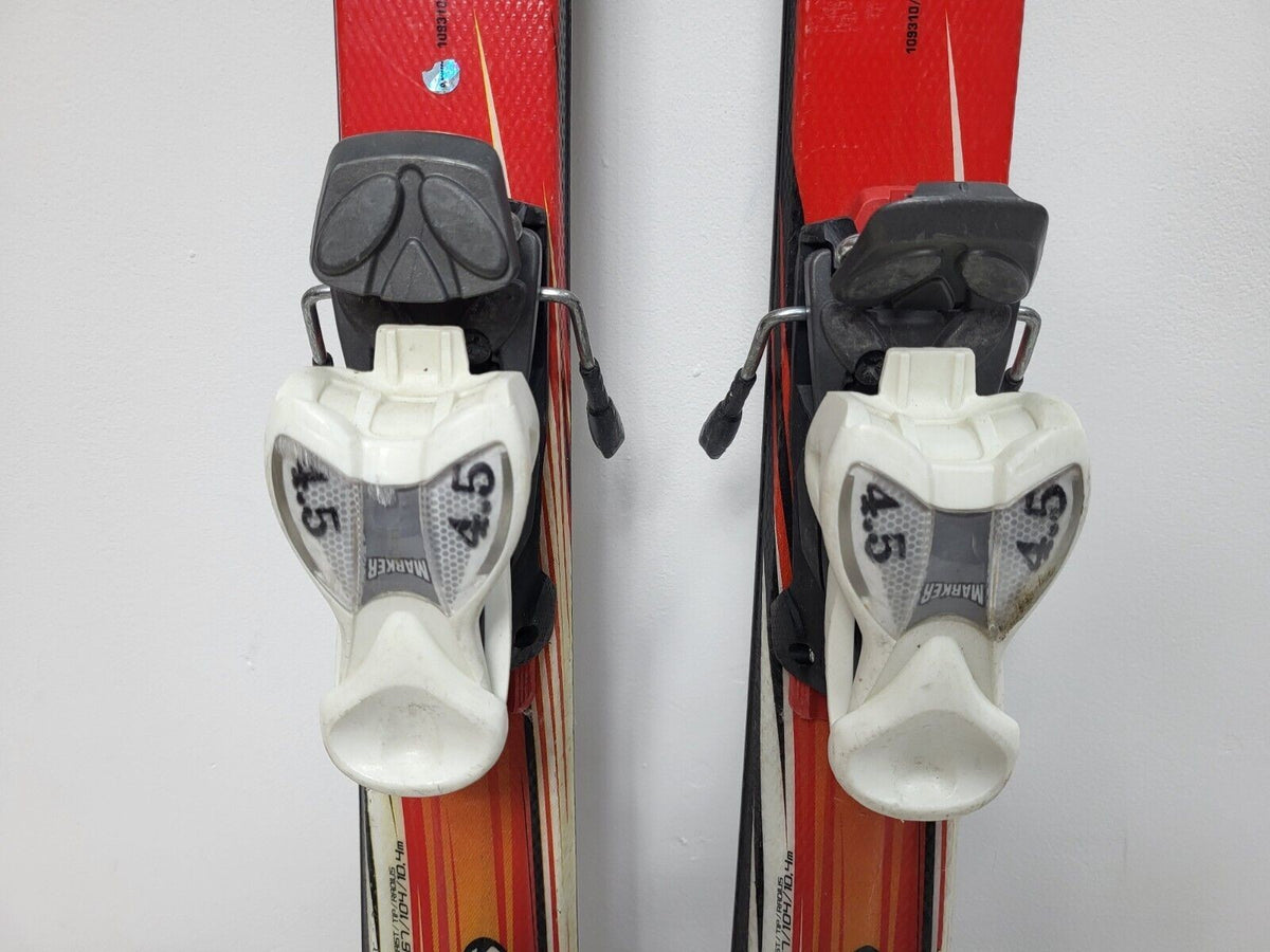 Völkl Racetiger GS R JR 130 cm Ski + Marker 4.5 Bindings Winter Sport Snow Fun