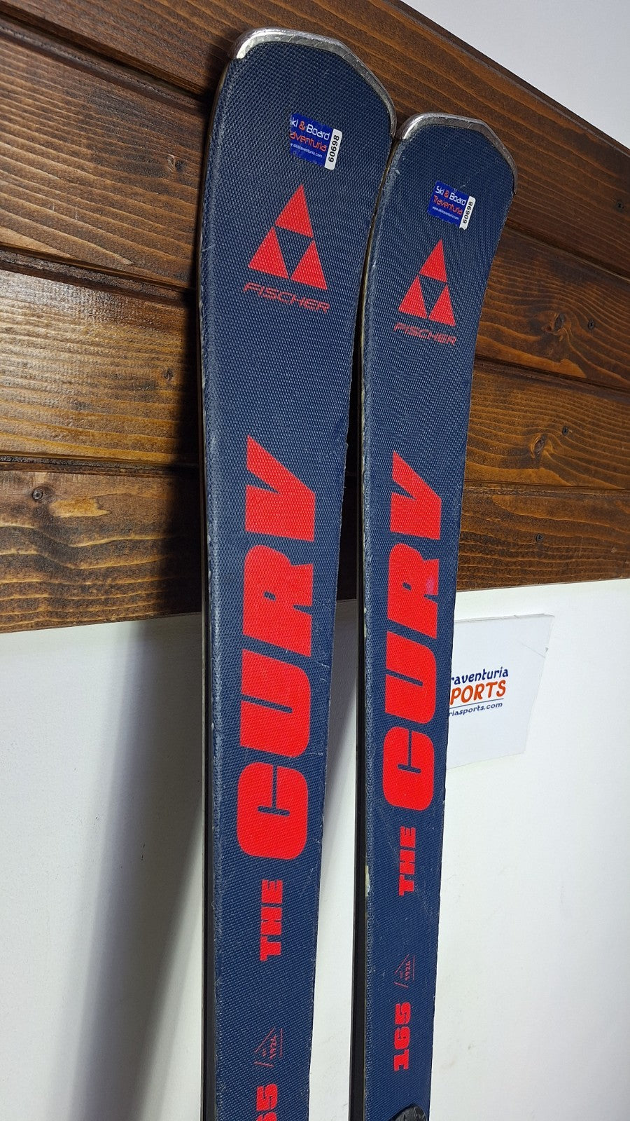 Fischer XTR The Curv  165 cm Ski + Fischer RS 10 Bindings Winter Sport  Snow