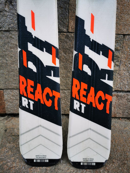 Rossignol REACT RT 163cm  Ski + Elan 10 Bindings Winter Sport Fun