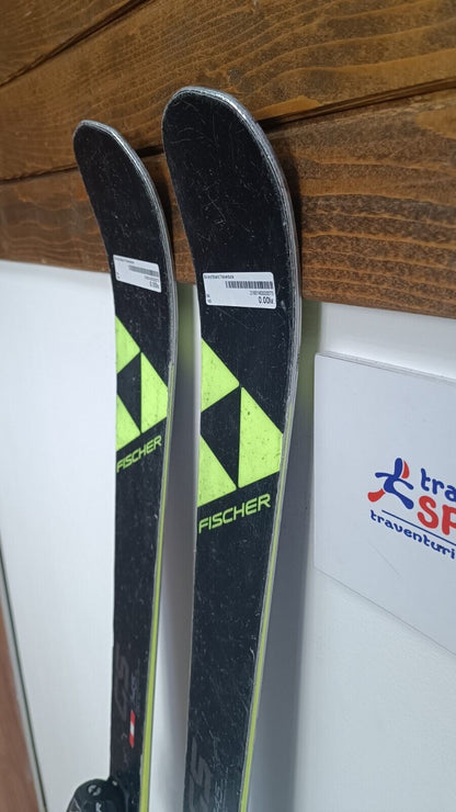 Fischer RC4 GS FIS 145 cm Ski + Fischer 9 Bindungen Wintersport Abfahrtsspaß