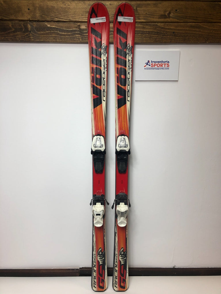 Völkl Racetiger GS R JR 150 cm Ski + Marker 7 Bindings Winter Sport Snow Fun