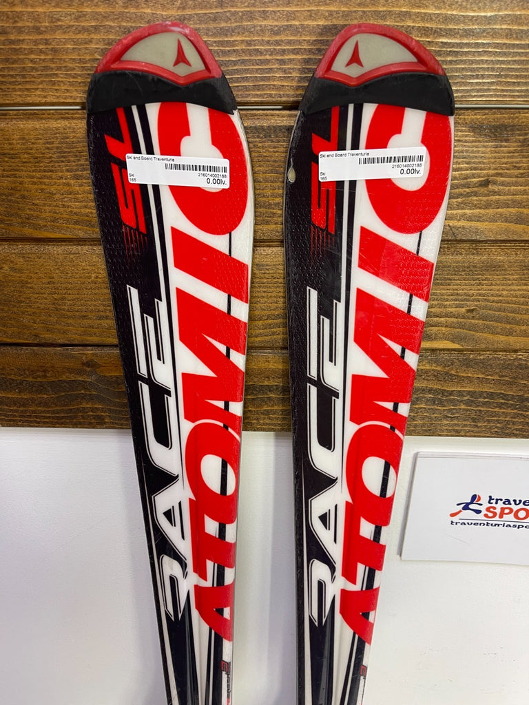 Atomic Race 12 SL 165 cm Ski + Atomic 14 Bindings Winter Sport