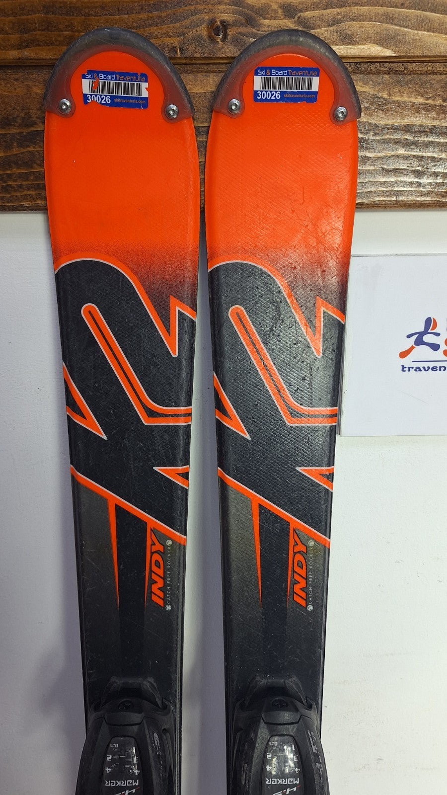 K2 Indy 112cm Ski + Marker 4.5 Bindings Winter Sport