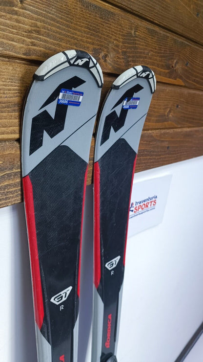 Sci Nordica GT EVO 152cm + attacchi Elan 7.5 Divertimento invernale Sport sulla neve