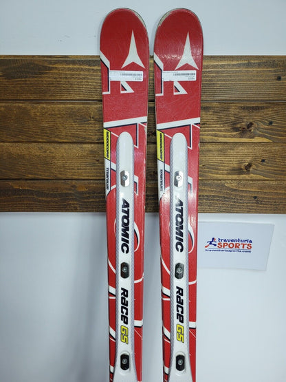 Atomic Race GS 186 cm Ski + Atomic 16  Bindings Winter Snow Outdoor