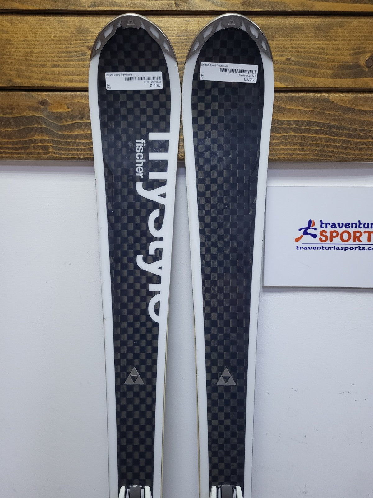 Fischer Zephyr C Line 150 cm Ski + Fischer Z10 Bindings Winter Sports Snow Fun