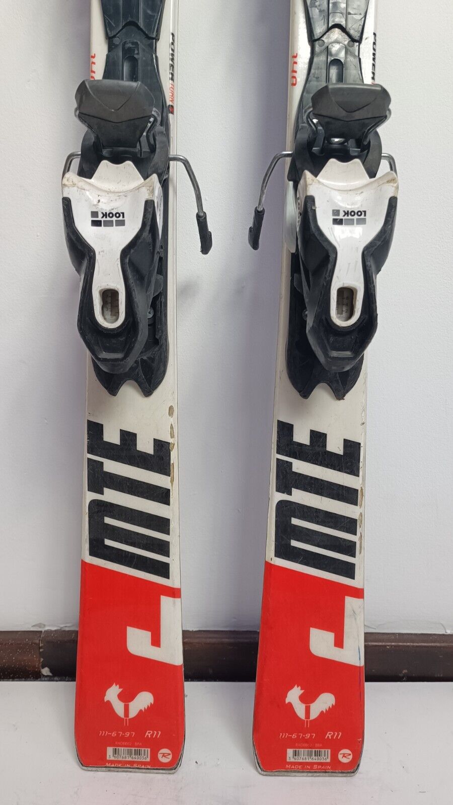 Ski Rossignol Hero J MultiEvent 140cm + fixations Look 7 Aventure hivernale Hiver