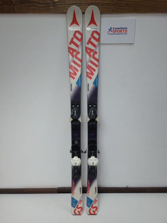 Atomic Redster GS 138 cm Ski + Atomic 7.5 Bindungen Winter Fun Sport Outdoor