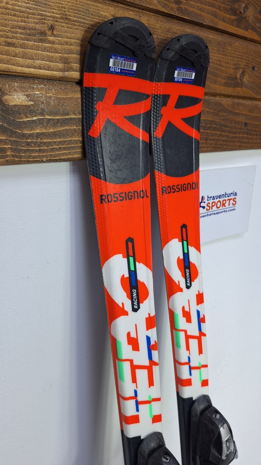 Rossignol Hero J 150 cm Ski + Elan ESP 7.5 Bindungen Winter Fun Snow Sports
