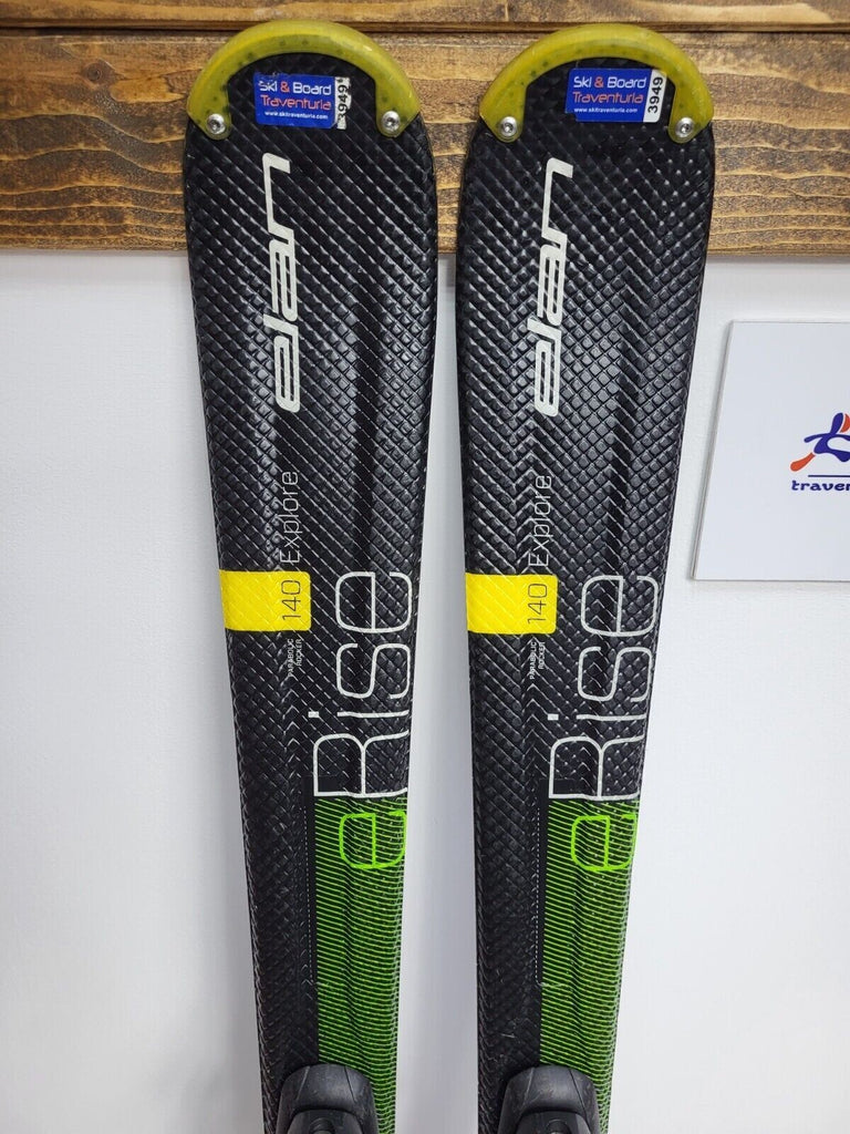 Elan eRise 140 Ski + Elan ESP 7.5 Bindings Winter Adventure