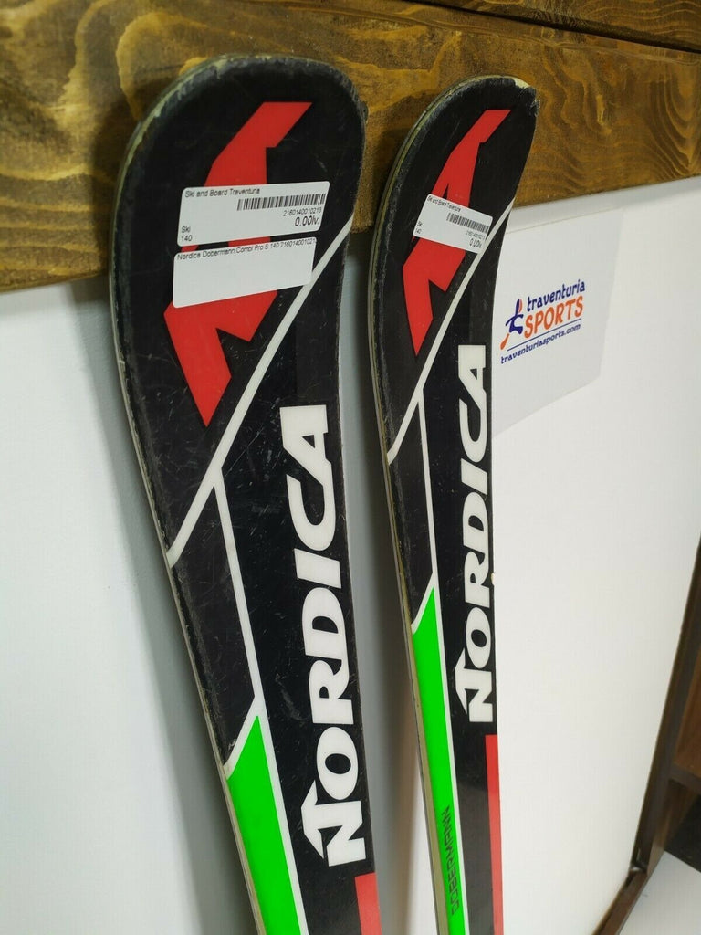 Nordica Dobermann Combi Pro S 140 cm Ski + BRAND NEW Tyrolia SX 10