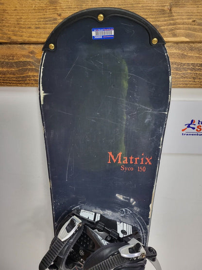 Matrix Syco 150 cm Snowboard + HEAD P4 Size S Bindings Winter Snow Adventure