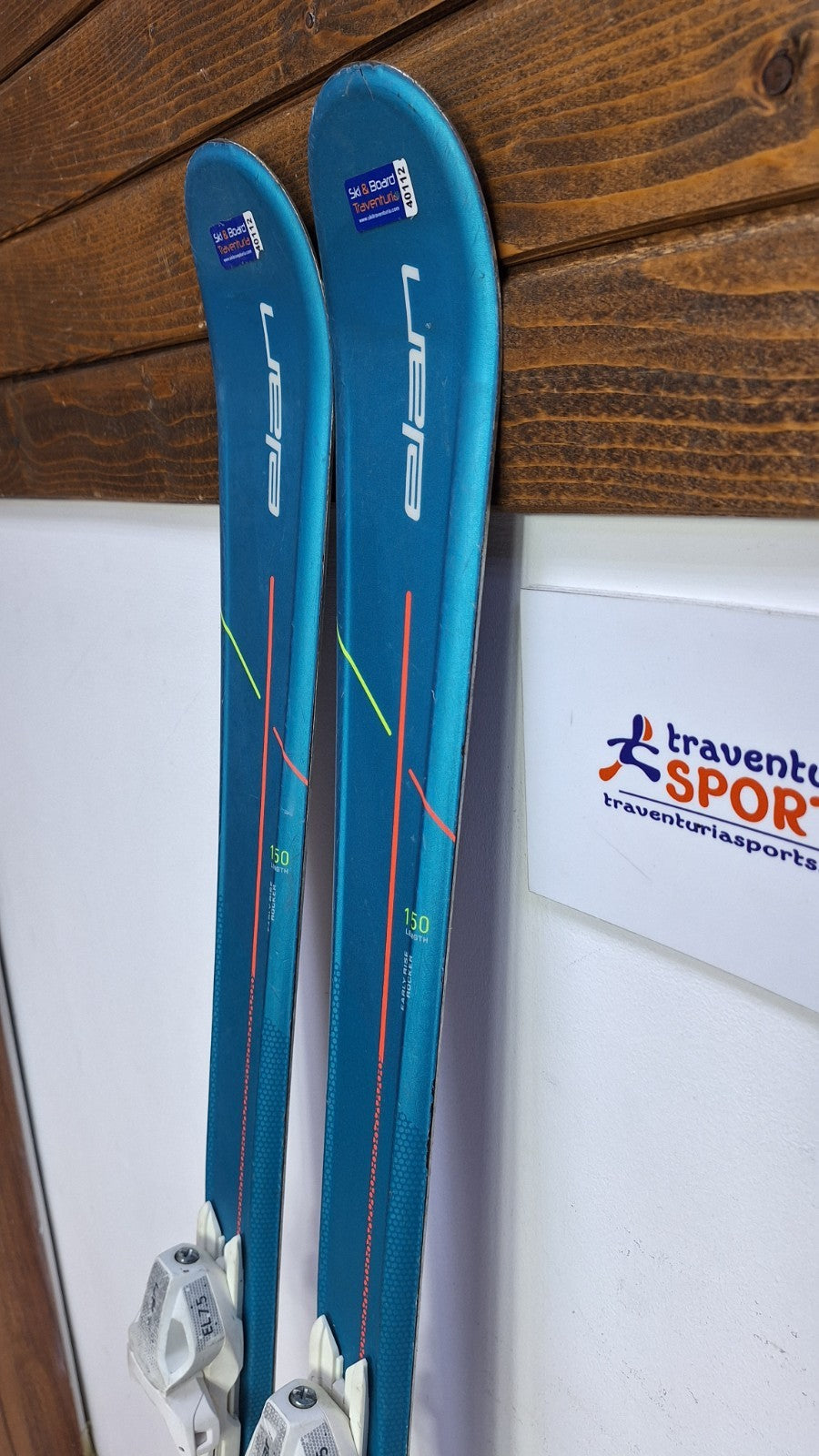 Elan Star 150 Ski + Elan EL 7.5 Bindings Sport Snow Winter Adventure Fun