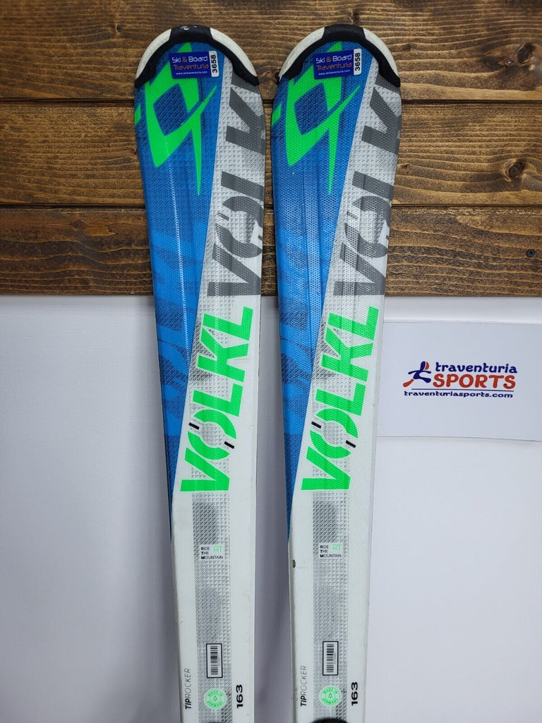 Volkl RTM 163 cm Ski + Elan ESP 10 Bindings Fun Snow Winter Sport