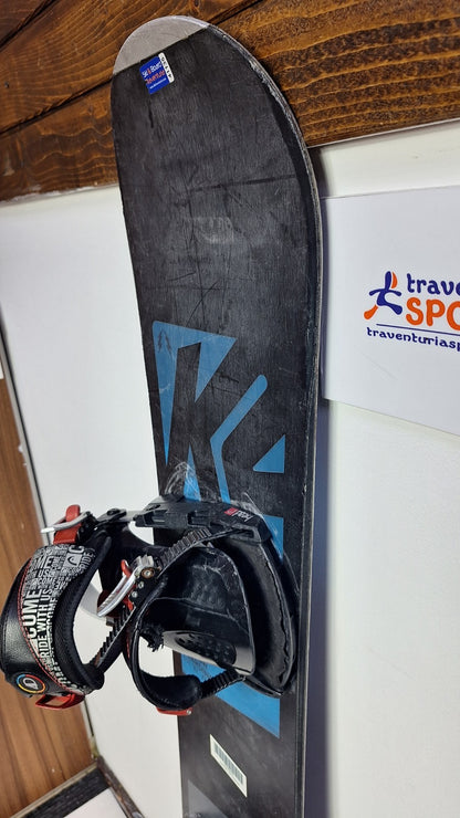 Snowboard K2 Rental 145 cm + fixations HEAD Rental taille M Aventure Hiver