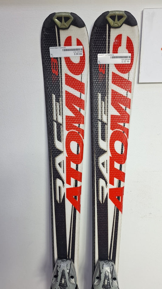 Atomic Pro Race  130 cm Skis + Tyroia 4.5  Bindings Winter Sport Snow