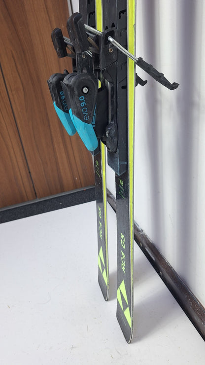Fischer RC4 GS 163cm Ski + HEAD EVO 9 Bindings Fun Snow Winter Sport Piste