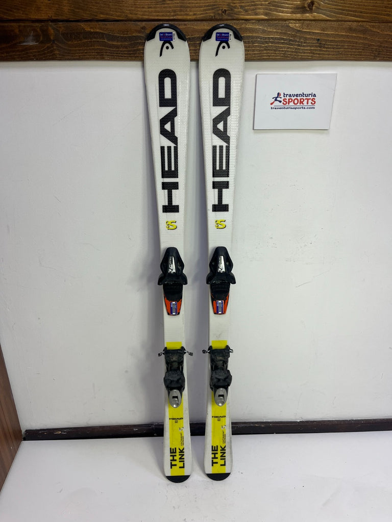HEAD The Link R 140  cm Ski + Tyrolia BYS 10 Bindings Winter Sports Snow Fun