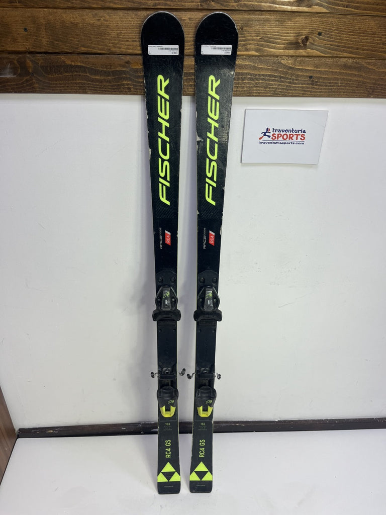 Fischer RC4 GS 153 cm Ski + Fischer 9 Bindungen Wintersport