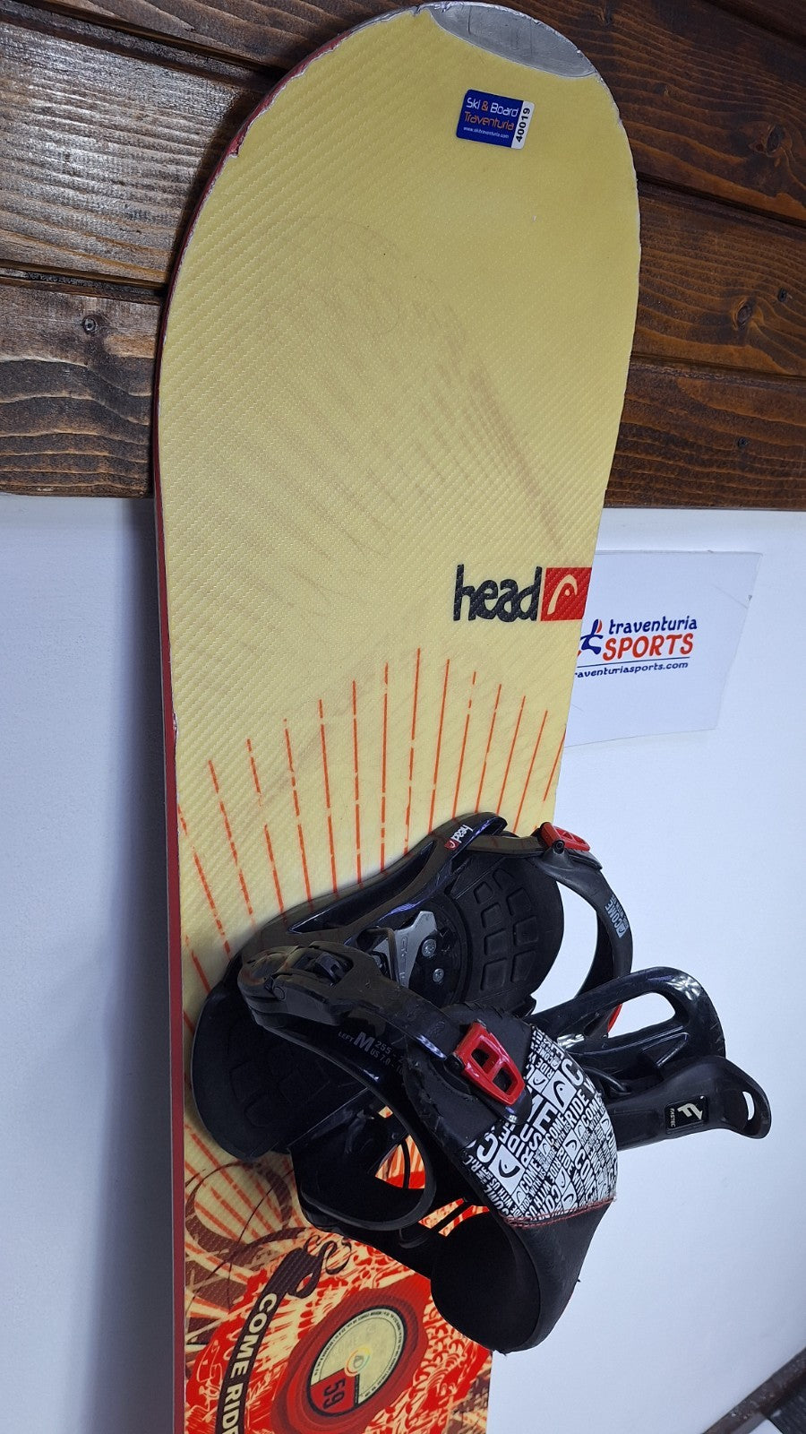 Snowboard HEAD Rocka 4D 159 cm + Attacchi HEAD M Sport Invernali Divertimento