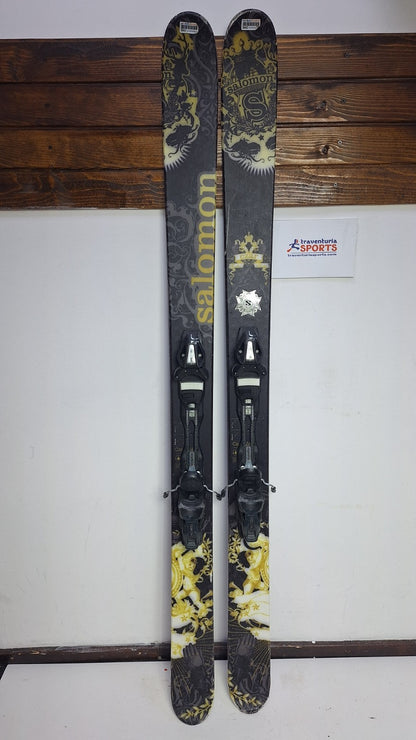 Salomon Czar 174cm  Ski + Elan 10 Bindings Winter Sport Fun