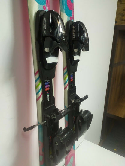 Elan Lil Magic 110 cm Ski + Fischer 4.5 Bindungen Wintersport Schnee