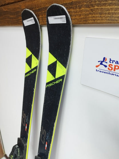 Sci Fischer RC4 WC 140 cm + attacchi Fischer 7.5 Sport invernali