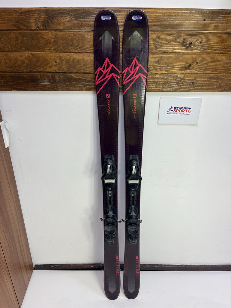 Salomon Myriad 85 169cm Ski + Elan EL 10 Bindungen Adventure Winter Sport