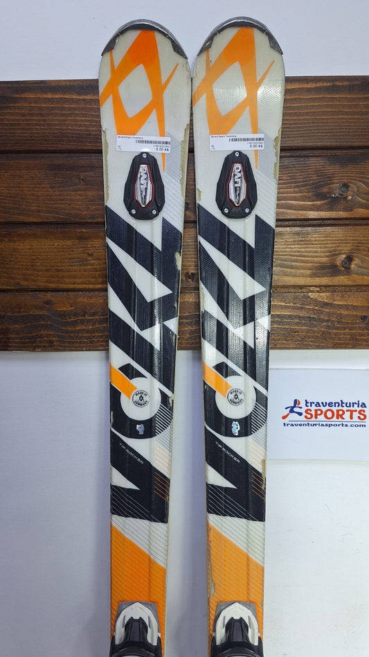 Volkl Racetiger UVO 175cm Ski + Marker 12 Bindings Winter Sport