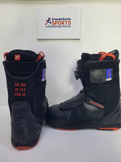 HEAD 600 4D BOA Snowboardstiefel (EU 43 1/2; UK 9 1/4; Mondo 280) Winter
