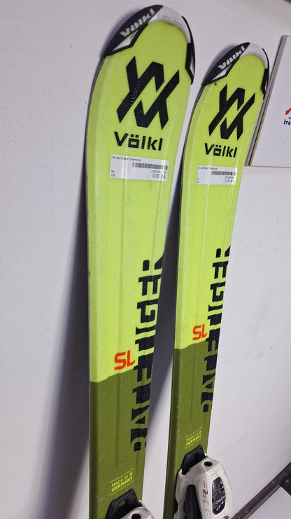 Völkl Racetiger 11 SL 130 cm Ski + Marker 7 Bindung Wintersport Schneespaß