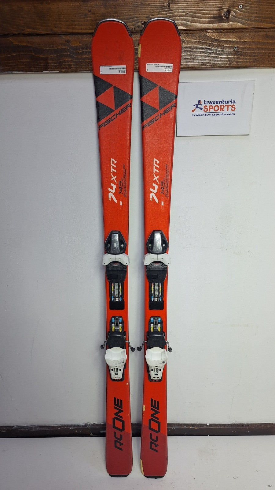 Fischer 74XTR RC One 145cm  Ski + Fischer RS 9 Bindings Adventure Winter Sport
